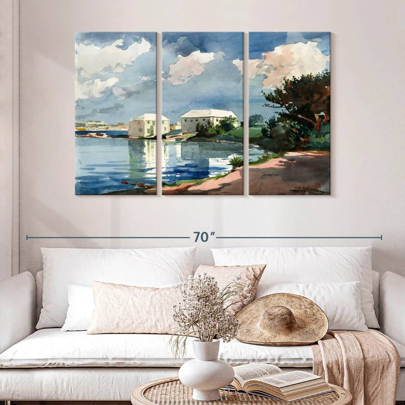 Rorry Salt Kettle Bermuda, 32" H x 50" W