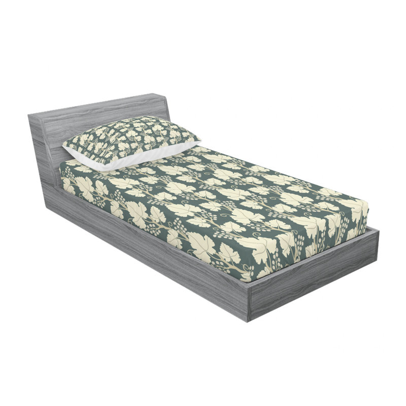 Ensemble de draps Ornate Lattice, Taie d'oreiller pour lit simple