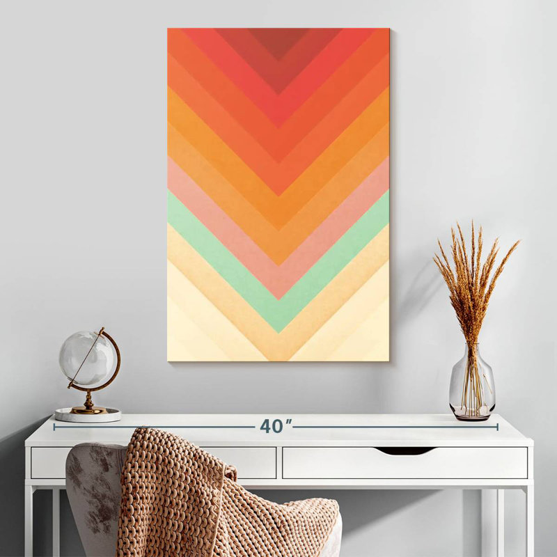 Avery Rainbow Chevrons, 30" H x 20" W