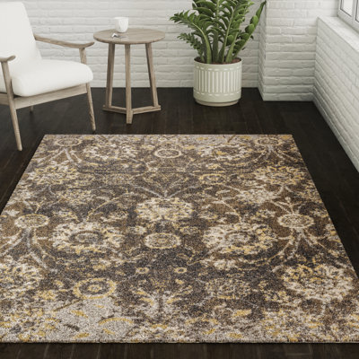 Mekhag Floral Indoor Rug