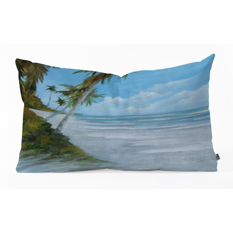 Lumbar Pillow, 14" H x 23" W x 5" D