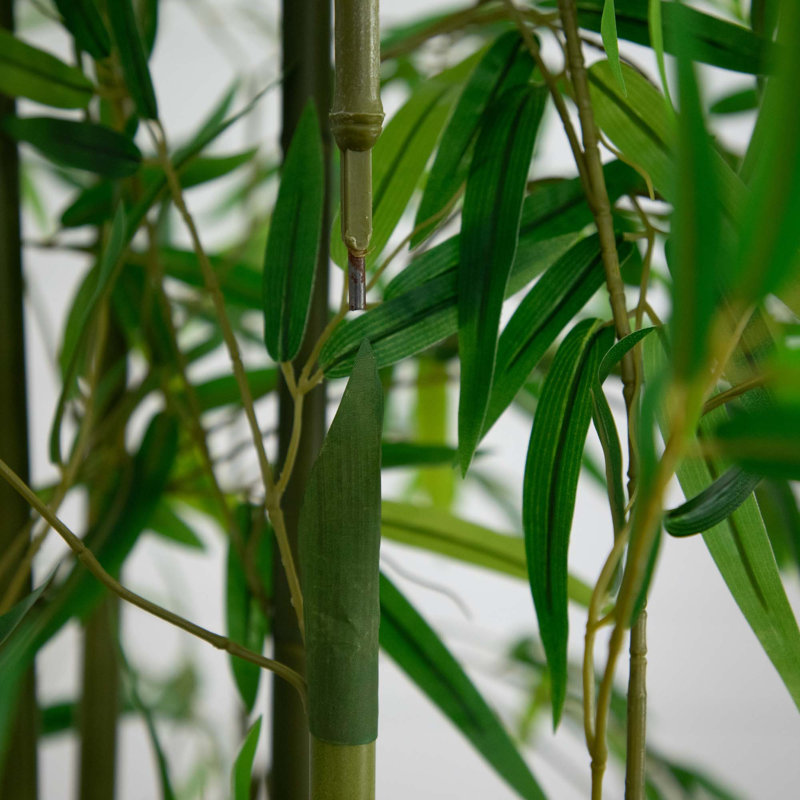 144'' Faux Bamboo Tree in Pot Liner
