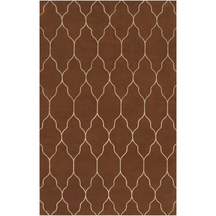 Wool Geometric Indoor Rug