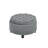 Round Cocktail Ottoman with Storage-1617415397