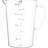 Carlisle Food Service Products 1 -Piece Plastic Stainless Steel Liquid Measuring Cups