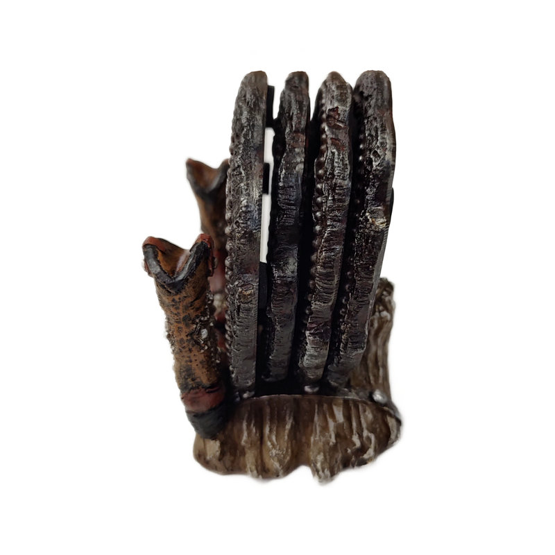 Ensemble de 4 sous-verres en polyrésine avec cowboy