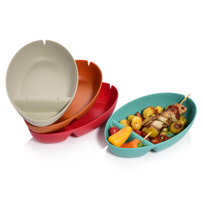 Belfry Kitchen Forte Plastic Divided Serving Dish