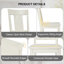 Chaise en bois massif H 17,5 po-207498291