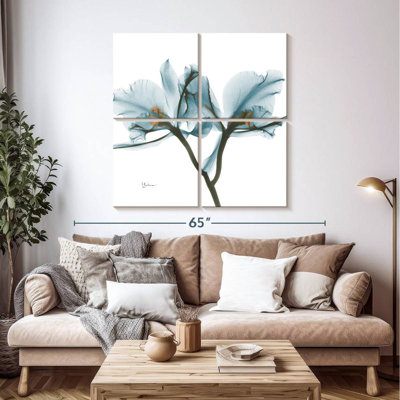 Harnek Orchids In Blue