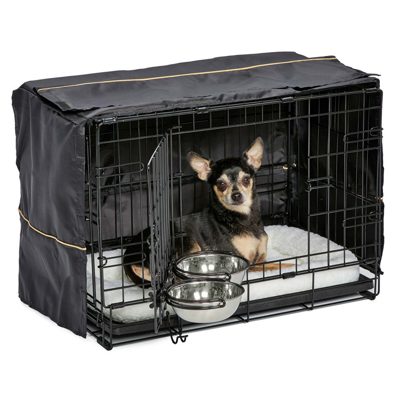 Ensemble de démarrage pour cage pour chien MidCamp Homes for Peters, H 16 po x l 22,5 po x P 14 po