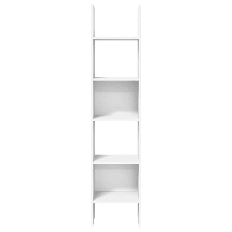 Dorith 180cm H Standard Bookcase, White, 180cm H x 40cm W x 35cm D