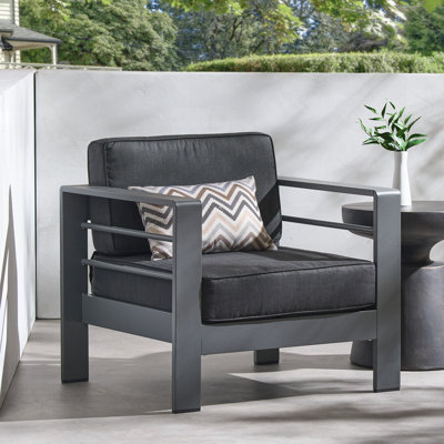 Outdoor Club Chair With Cushion