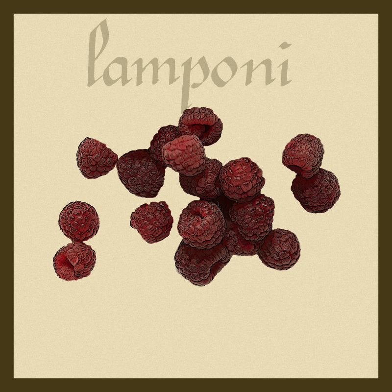 Italian Fruit III - Wrapped Canvas Painting, 30cm H x 30cm W x 3.8cm D