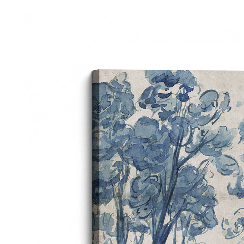 Impression sur toile Azure Wilderness II par Melissa Wang, H 12 po x l 18 po, Toile tendue, Ne s’applique pas