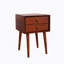 Table de chevet avec 2 tiroirs, petite table d'appoint avec rangement-1206224869