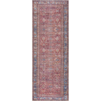 Tapis oriental rouge / bleu Baki