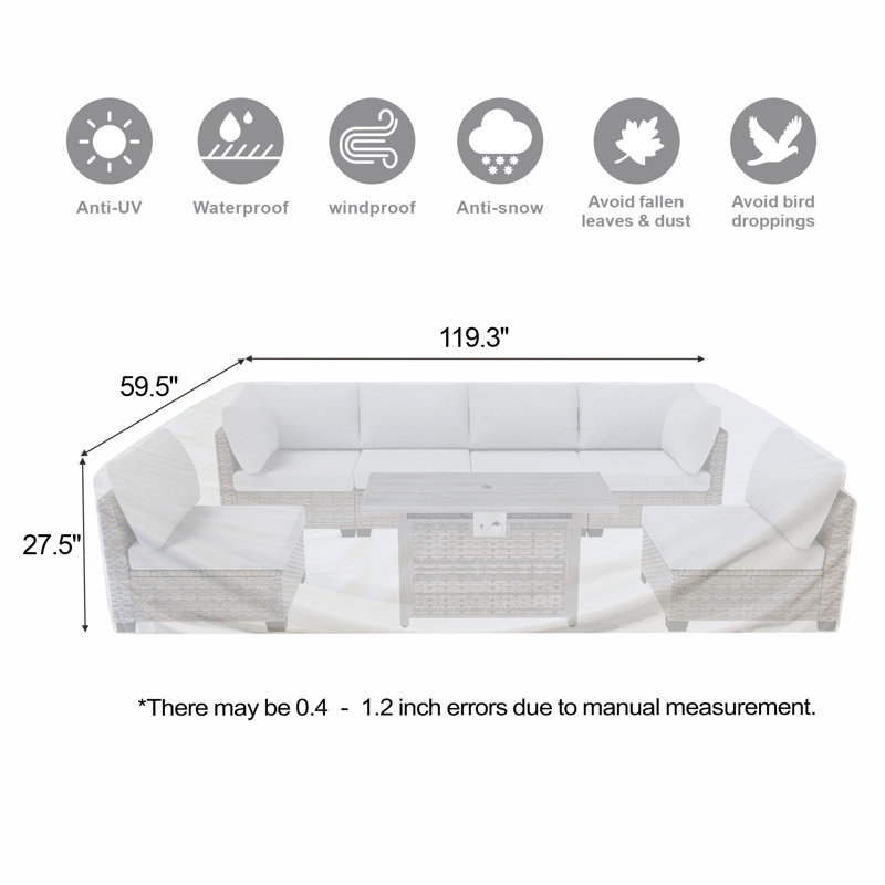 Outdoor Conversation Set Cover