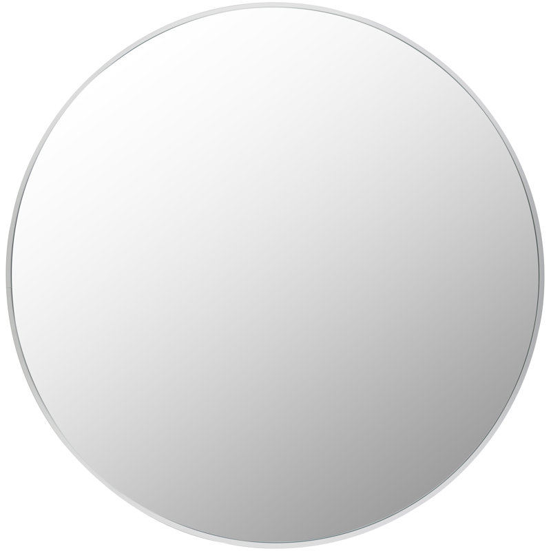 Miroir Destefano Essence, 32 po x 32 po, Blanc