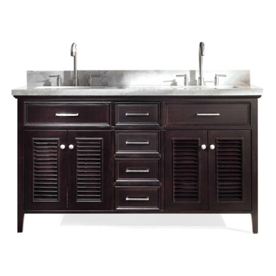 Ensemble de meuble-lavabo double 61 po Hamil
