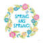 «Spring Has Sprung II», peinture sur toile tendue-1379480088-1379480103-1405778447