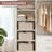 Set Of 4 Collapsible Large Fabric Storage Baskets With Handles, Decorative Closet Organizer Bins For Bedroom And Living Room, 16.8 In X 11 In X 9.8 In-129676933