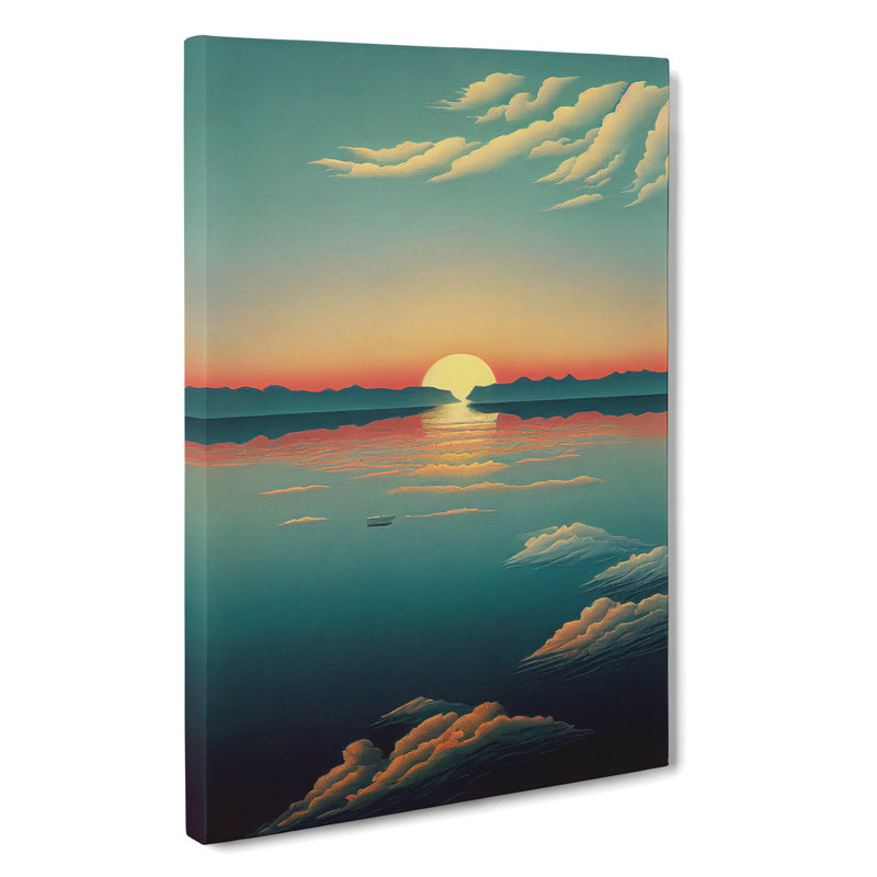 Soulful Sunset - Wrapped Canvas, 50cm H x 35cm W x 3cm D