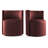 Sprayberry Satin and Velvet Barrel Accent Chairs-299057540