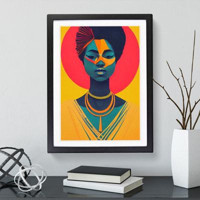 Bold Woman Abstract - Wall Art
