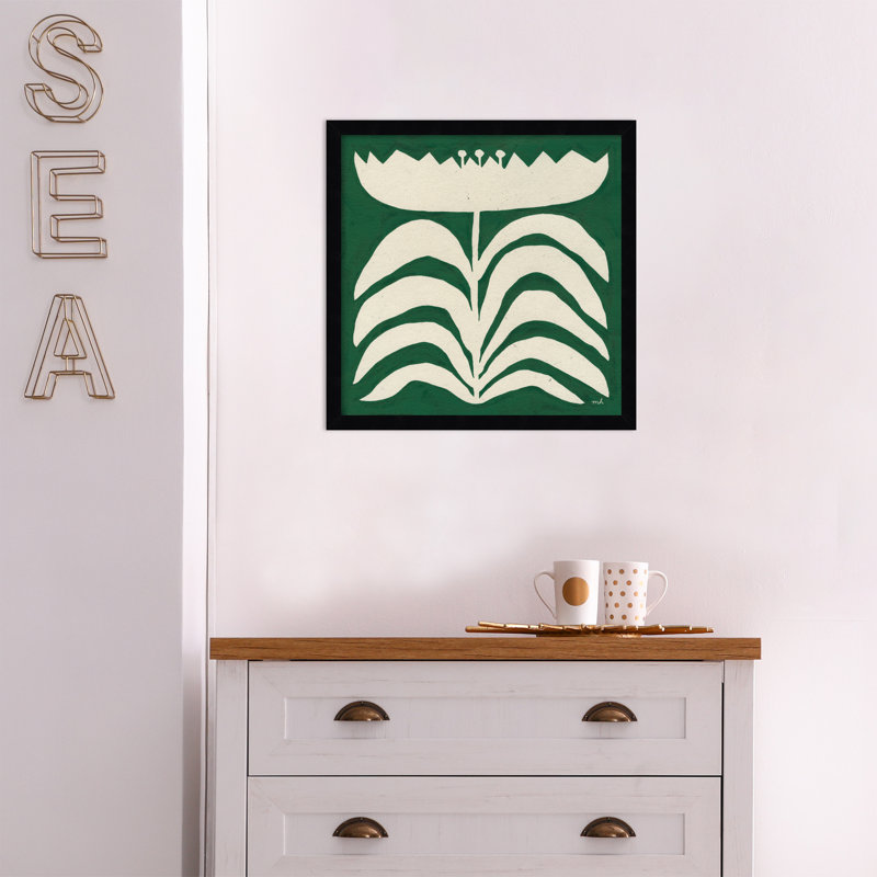 Delighted by Moira Hershey, 17" W x 17" H, Black