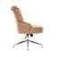 Gabriela Velvet Office Chair, Castors and Footers Both Included-935443438