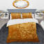 Ensemble de housse de couette Golden Tiles Sunset Mirage - Abstract Tile-101241335