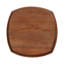 Table d'appoint carrée en bois de manguier Tierney