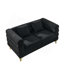 Canapé modulaire surdimensionné de 60 pouces à 2 places, canapé modulaire en tissu Comfort