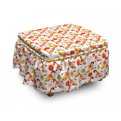 Ottoman Slipcover