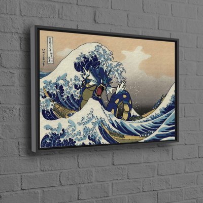 Personalized Wave Off Kanagawa 3D Canvas Reproduction Artwork Ideal for Wedding Decor or Unique Wedding Gift Featuring The Great Wave Japanese Art