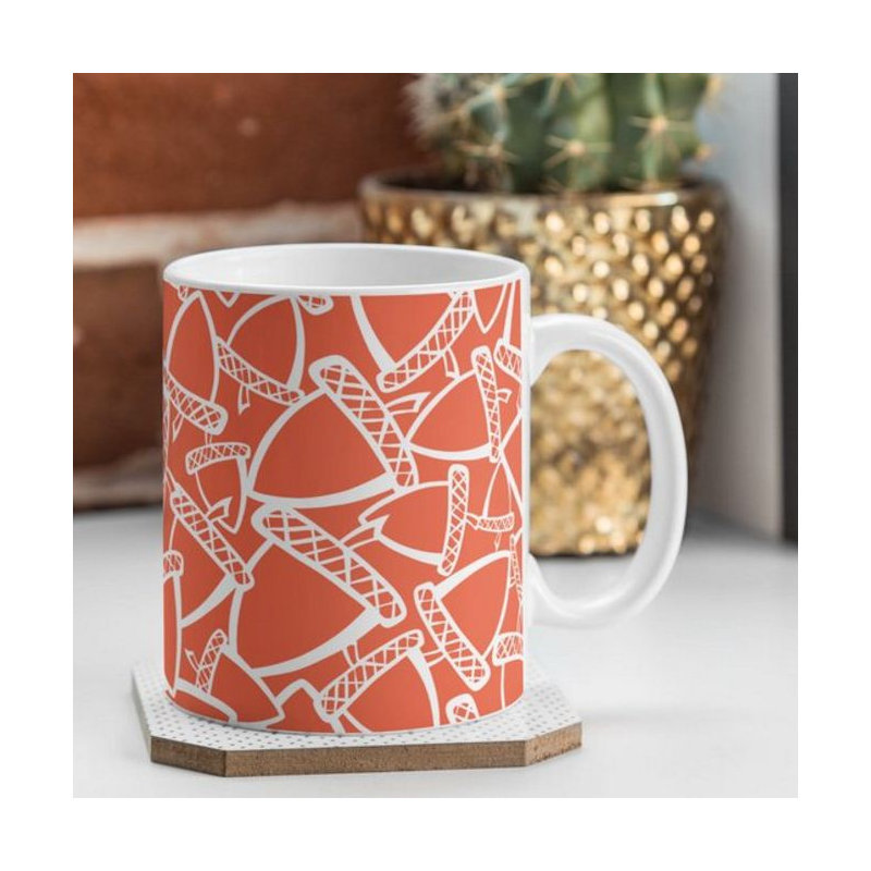 Grande tasse à café acorn dissimulation