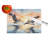 Pelicans Flying Glass Cutting Board