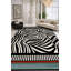 Tapis tissé crème à imprimé tigre Mosso-25651301