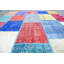 Tapis de cuisine, tapis rétro, tapis modernes, tapis arc-en-ciel Oushak, grand tapis 6,7 x 9,5 pi, tapis turc
