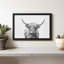 Impression sur toile Highland Bull I-100690036