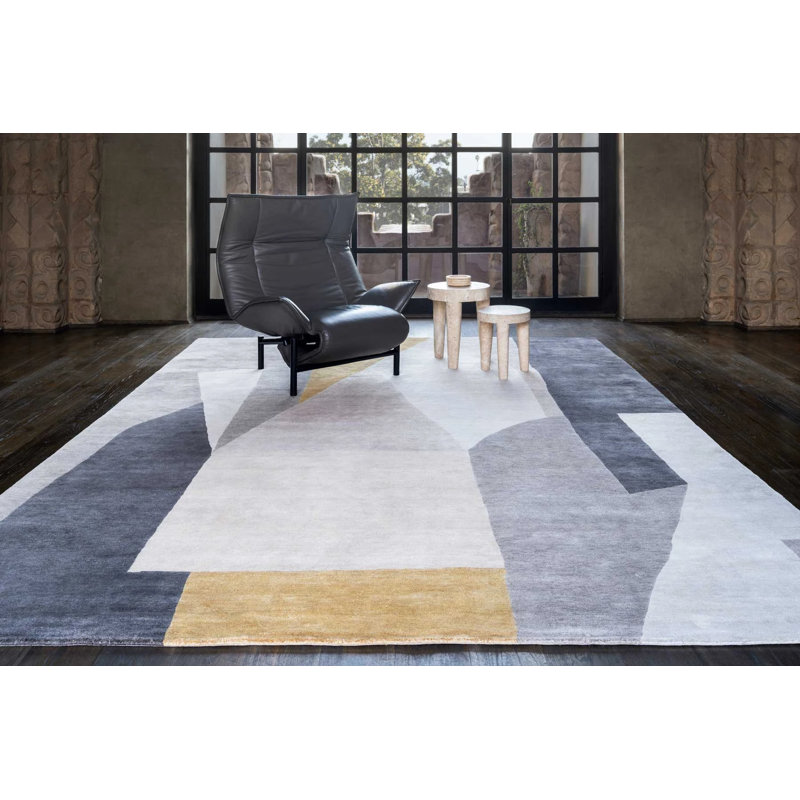 Kelly Wearstler District Silt Area Rug, Rectangle 7' x 10'