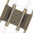 Tuscany 4-Light Bronze Vanity Light, ETL Listed Traditional Geometric Metal Frame Bathroom Fixture, 60W Max E12 Candelabra Base
