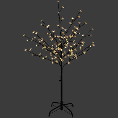 6' LED Lighted Cherry Blossom Flower Tree