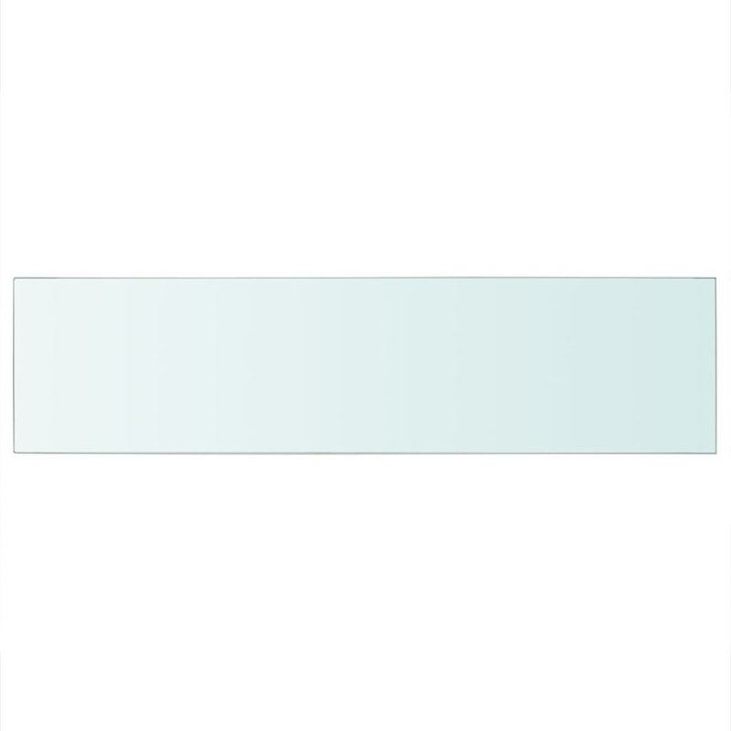 Tablette en verre, H 0,31 po x l 39,4 po x P 9,8 po