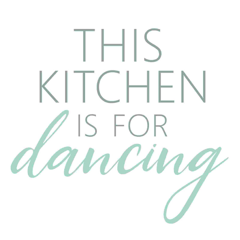 " Kitchen Dancing ", 30" H x 30" W  