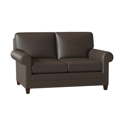 Raylen Leather Loveseat