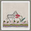 Botany With Zebra Giclee Print by Dana Gibson
