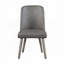 Chaises d'appoint rembourrées en cuir de polyuréthane