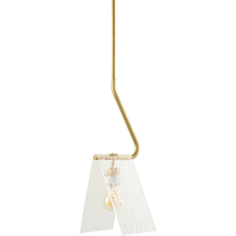 Luminaire suspendu Hearns, Laiton