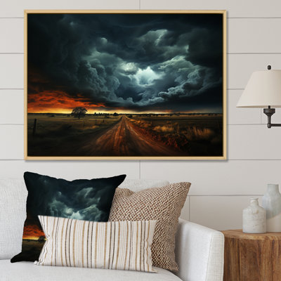 «Kolbeinn Whirling Fury On Prairies», reproduction sur toile